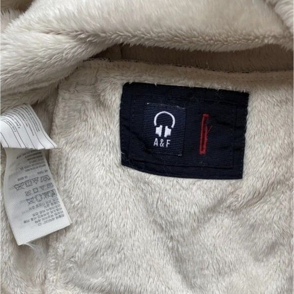 Vintage Abercrombie Womens  Plush Cozy 1/2 Zip  Soft Pullover Sweater XS… - Picture 12 of 13